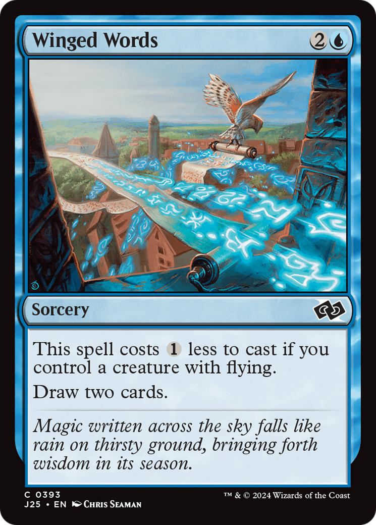 Winged Words [393] [Foundations: Jumpstart] [Non-Foil]