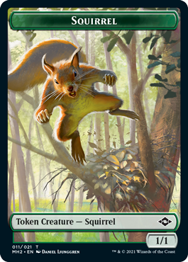 Phyrexian Germ Token (03) // Squirrel Token (11) [Modern Horizons 2 Tokens] [Non-Foil]