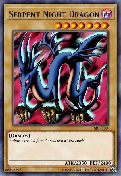 Serpent Night Dragon - SS03-ENA01 - Common - 1st Edition