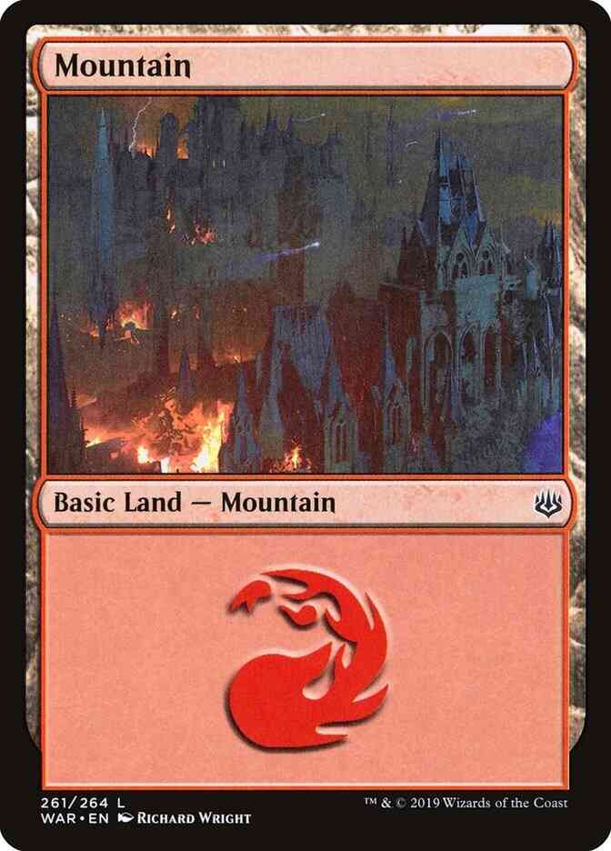 Mountain [261] [War of the Spark] [Non-Foil]