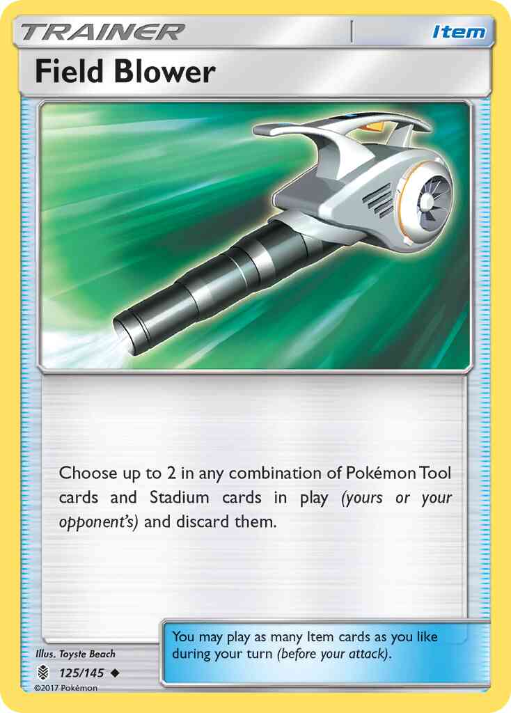 Field Blower - 125/145 - Uncommon [sm2-125] [Reverse Holo]
