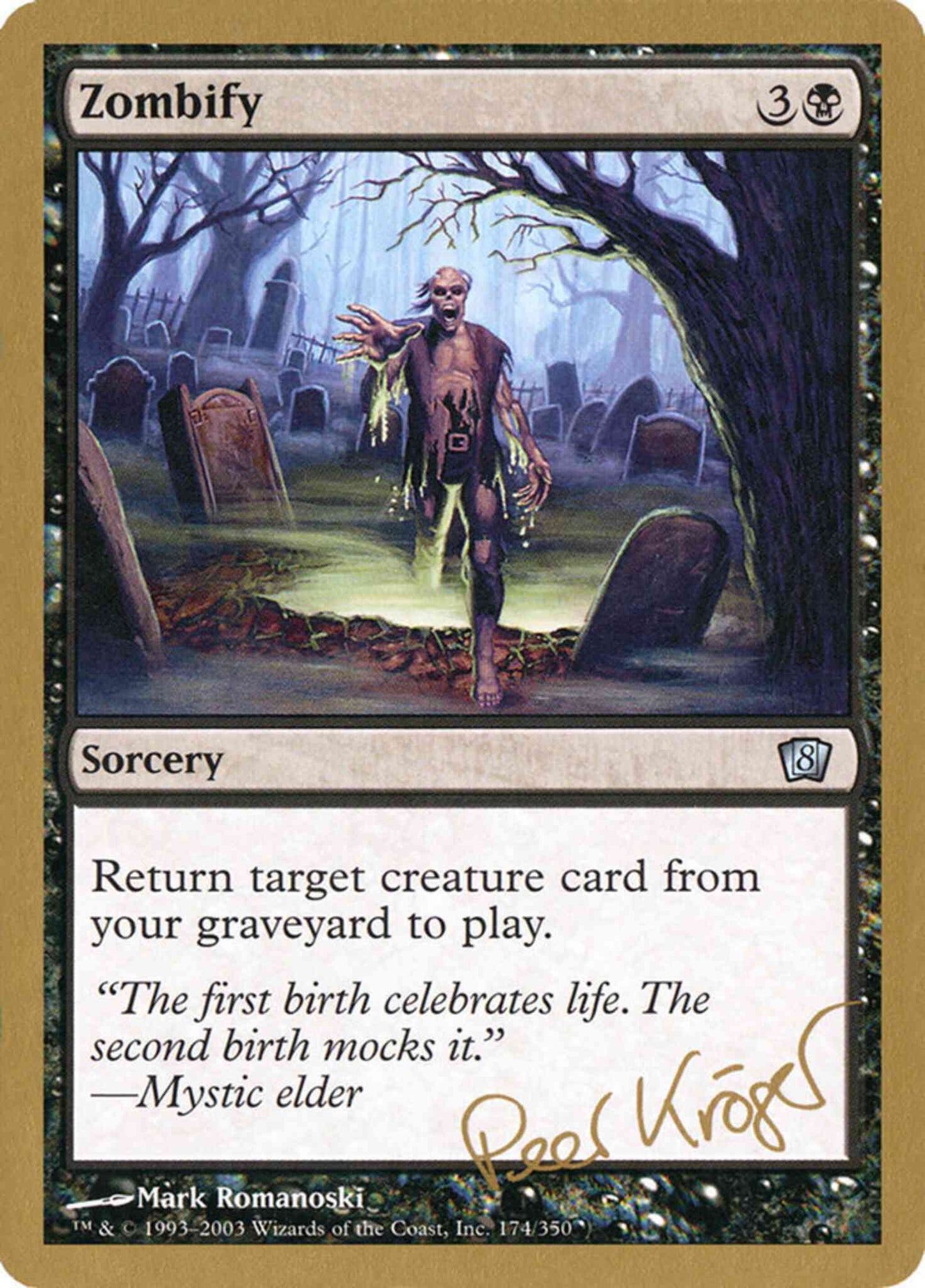 Zombify [pk174] [World Championship Decks 2003] [Non-Foil]