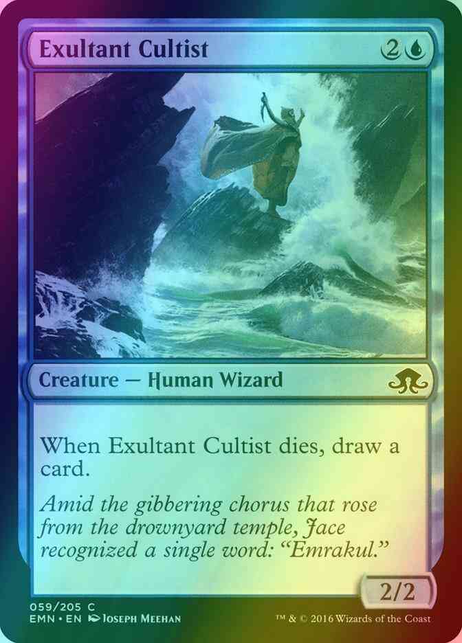 Exultant Cultist [59] [Eldritch Moon] [Foil]