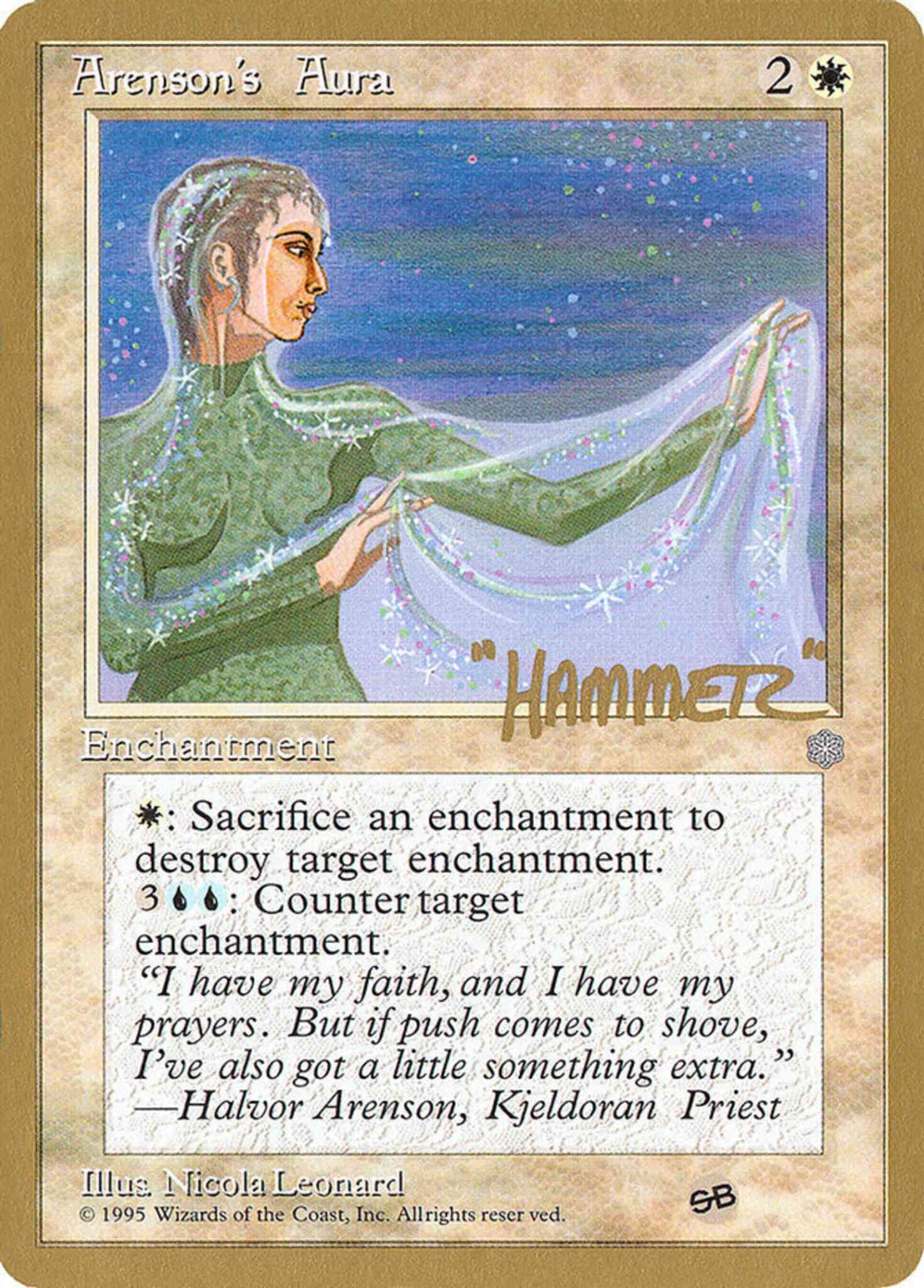 Arenson's Aura [sr3sb] [Pro Tour Collector Set] [Non-Foil]