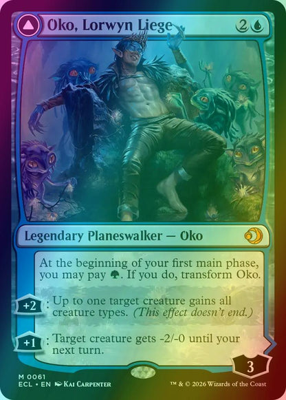 Oko, Lorwyn Liege // Oko, Shadowmoor Scion [61] [Lorwyn Eclipsed] [Foil]