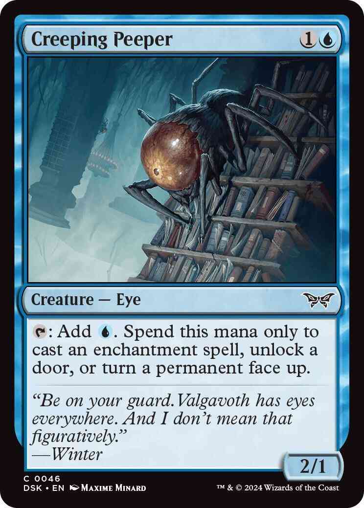 Creeping Peeper [46] [Duskmourn: House of Horror] [Non-Foil]
