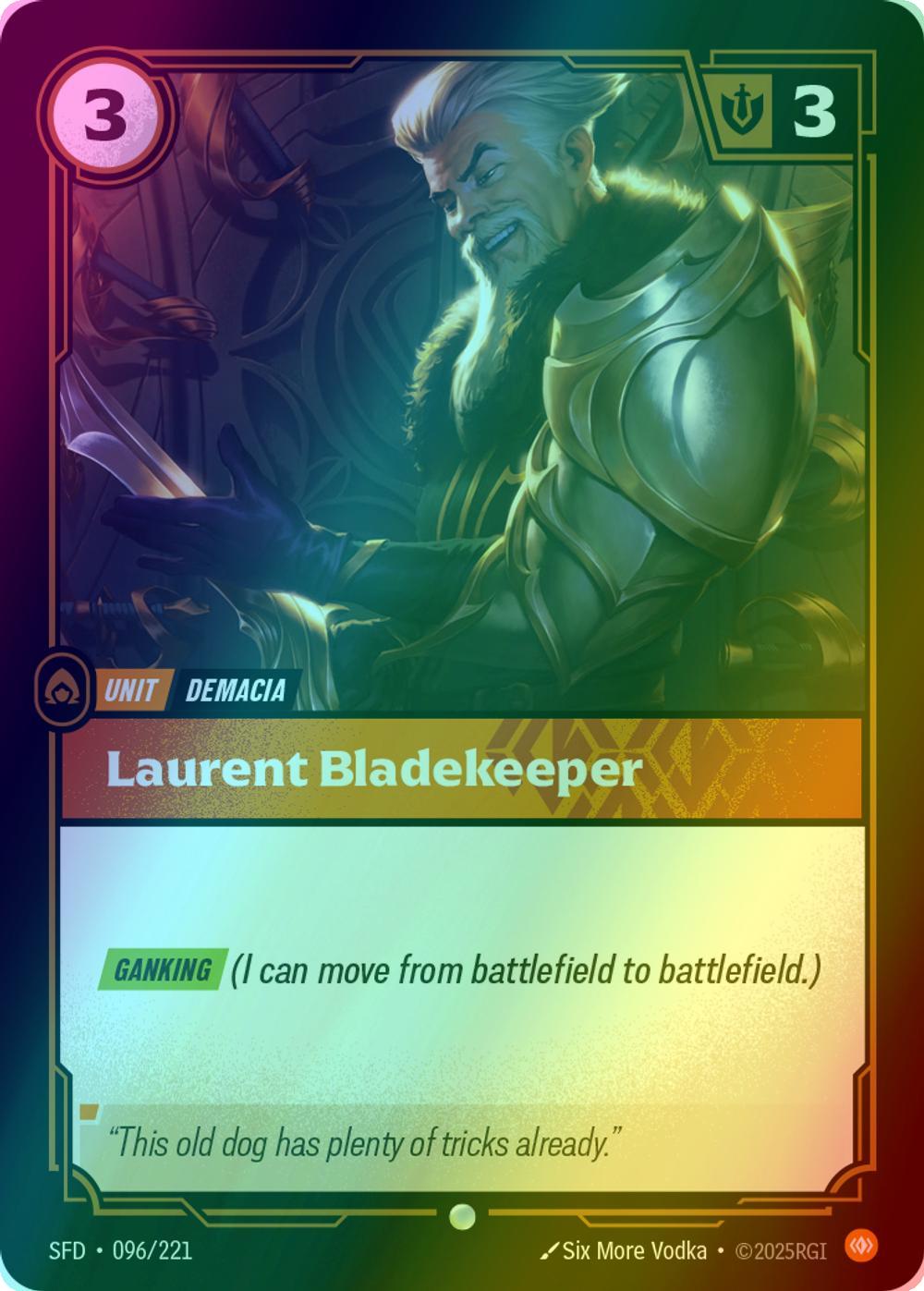 Laurent Bladekeeper - 096/221 [Spiritforged] [Foil]