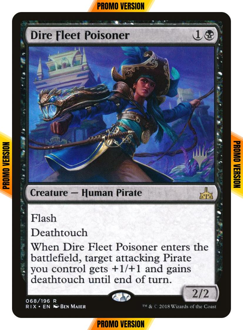 Dire Fleet Poisoner [68p] [Promo Pack] [Rivals of Ixalan Promos] [Non-Foil]