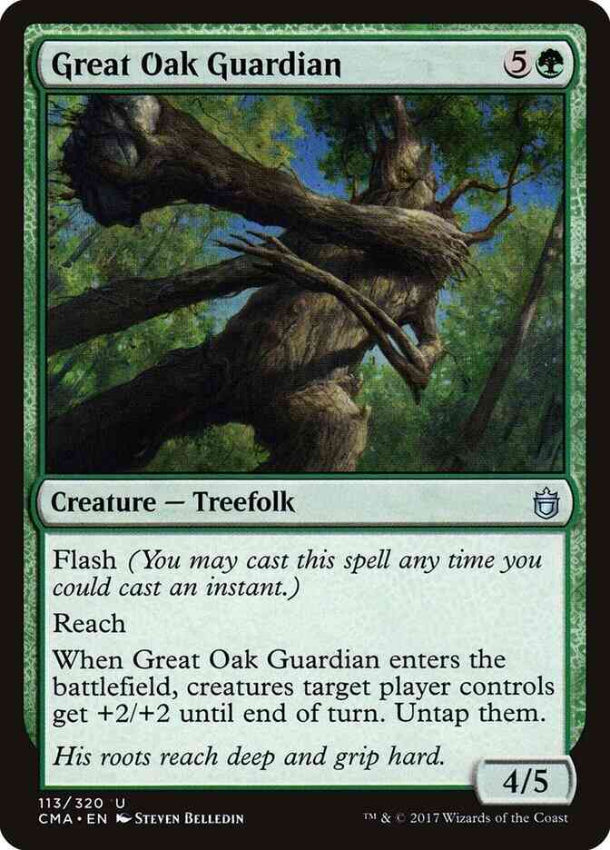 Great Oak Guardian [113] [Commander Anthology] [Non-Foil]