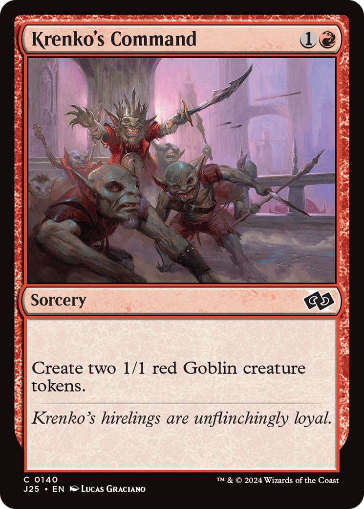 Krenko's Command [140] [Foundations: Jumpstart] [Non-Foil]