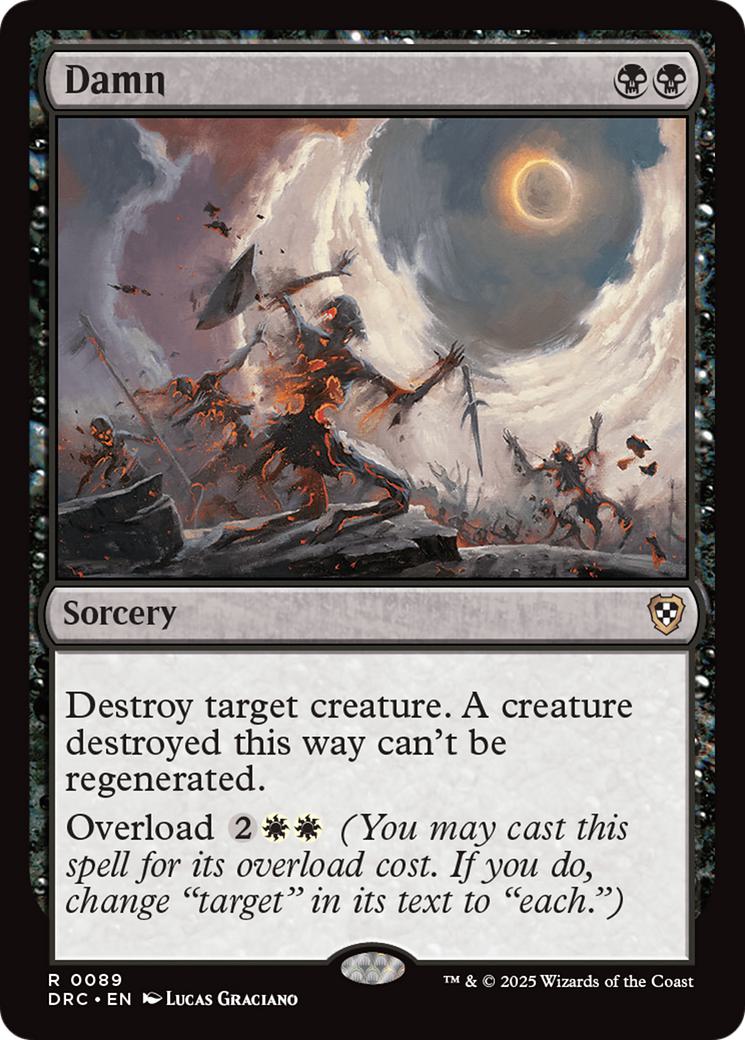 Damn [89] [Aetherdrift: Commander] [Non-Foil]