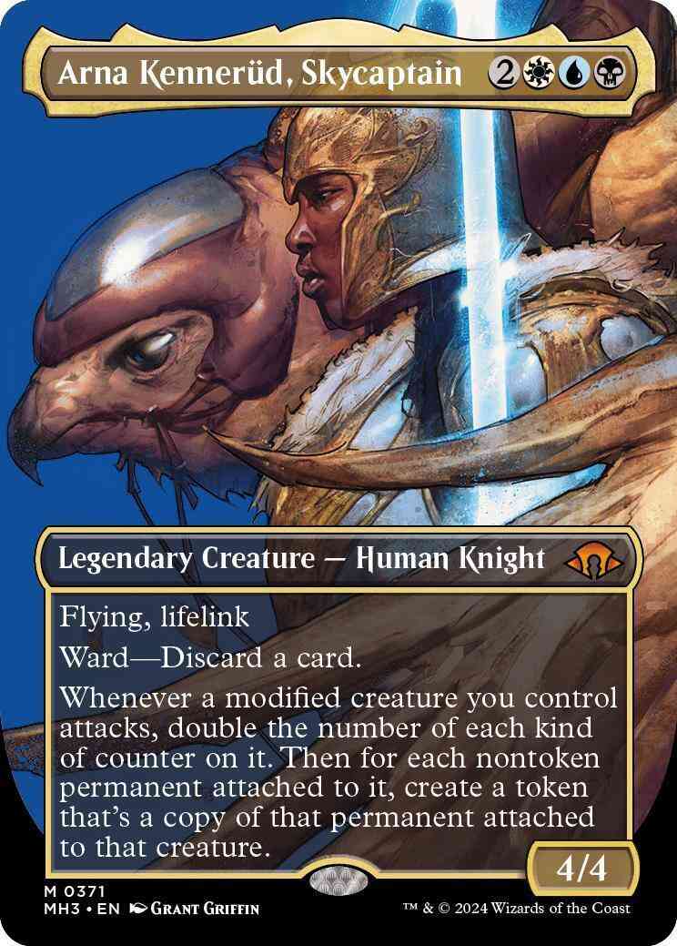 Arna Kennerüd, Skycaptain [371] [Borderless] [Profile] [Modern Horizons 3] [Non-Foil]