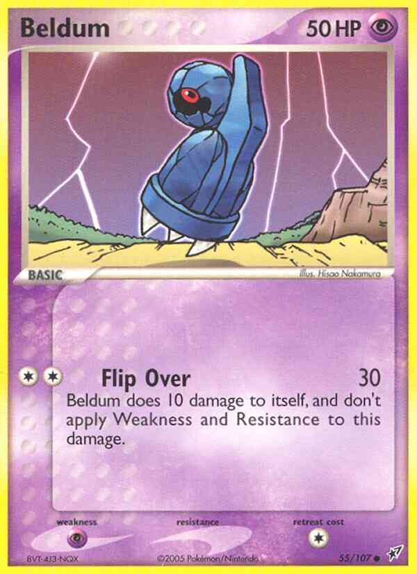Beldum - 55/107 - Common [ex8-55] [Reverse Holo]
