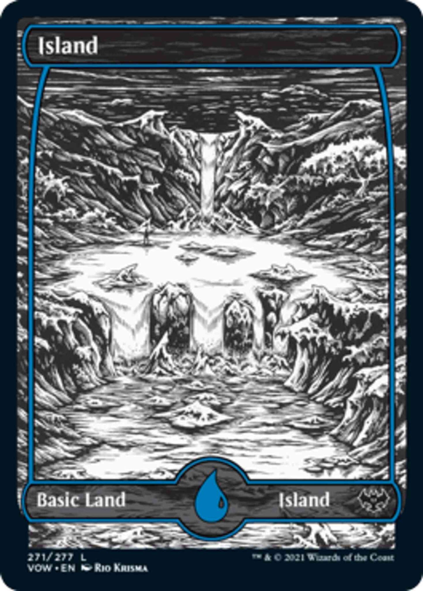 Island [271] [Eternal Night Showcase] [Innistrad: Crimson Vow] [Non-Foil]