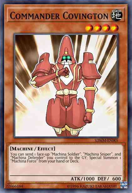 Commander Covington - SDMM-EN005 - Common - 1st Edition