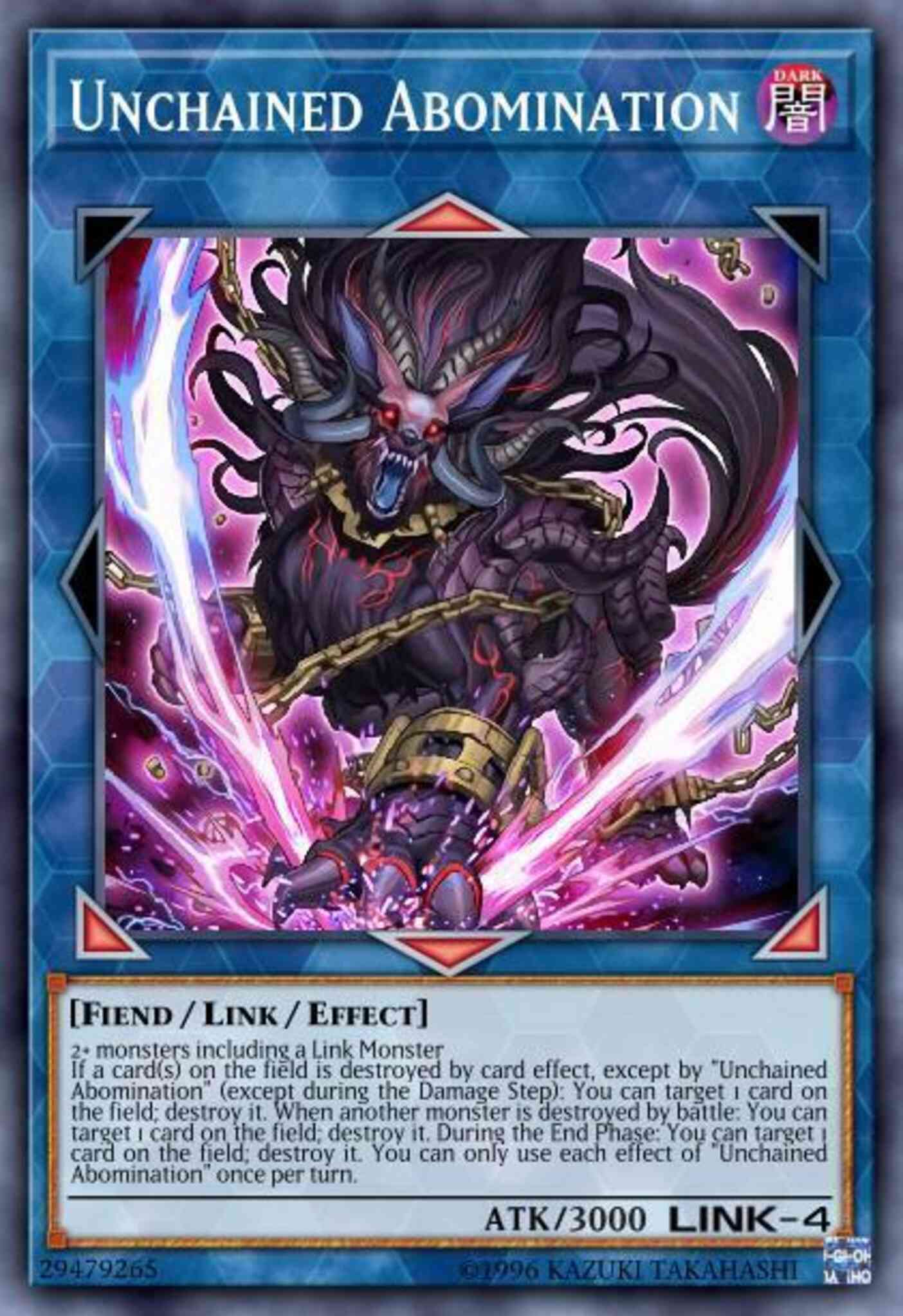 Unchained Abomination - CHIM-EN045 - Ultra Rare - Unlimited