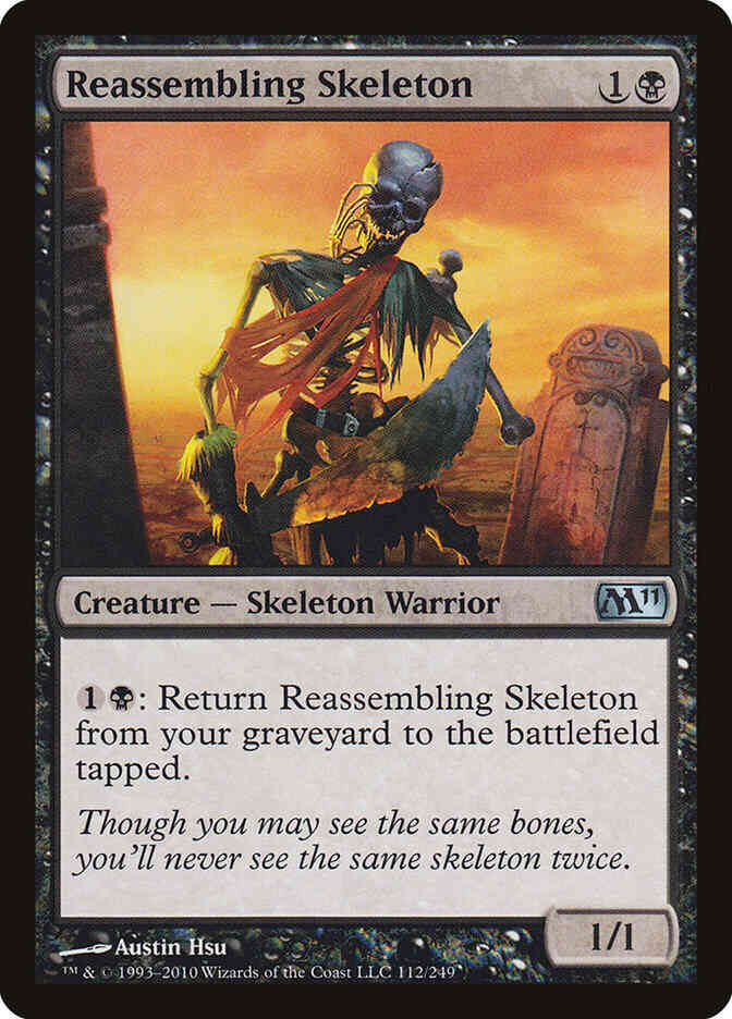 Reassembling Skeleton [112] [Magic 2011] [Non-Foil]