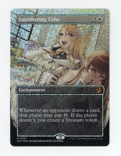 Smothering Tithe — Borderless|Anime|Confetti Foil — ID 18056