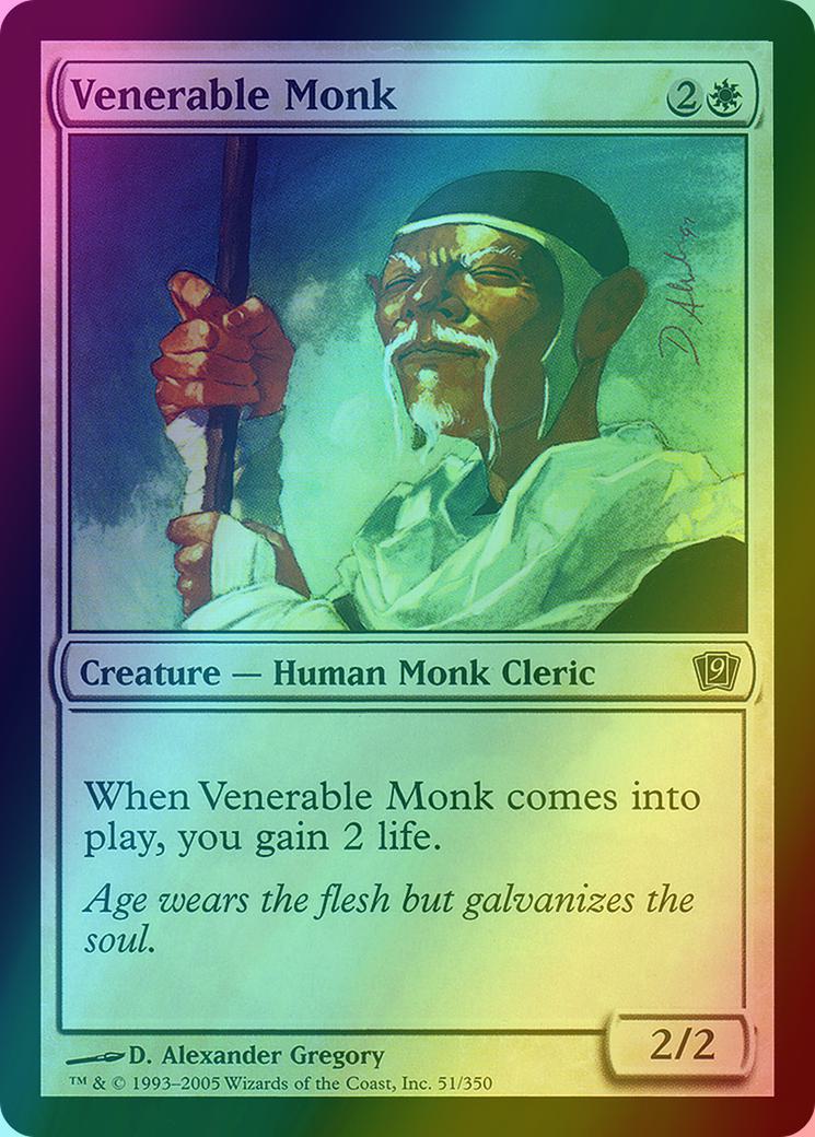 Venerable Monk [51x] [Ninth Edition] [Foil]