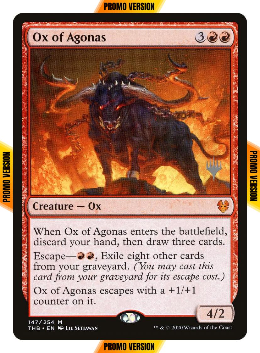 Ox of Agonas [147p] [Promo Pack] [Theros Beyond Death Promos] [Non-Foil]