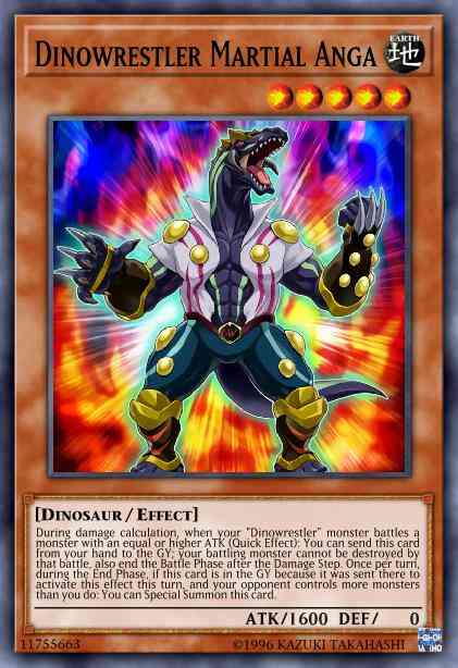 Dinowrestler Martial Anga - DANE-EN008 - Common - Unlimited