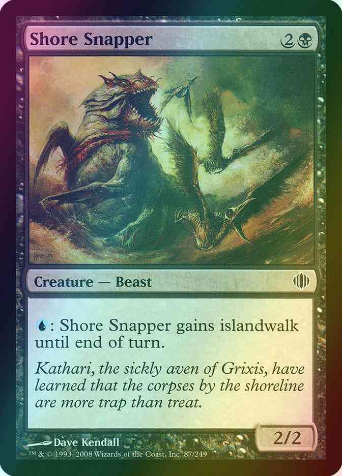 Shore Snapper [87] [Shards Of Alara] [Foil]