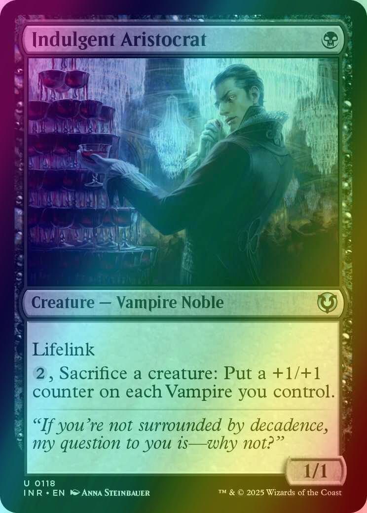 Indulgent Aristocrat [118] [Innistrad Remastered] [Foil]