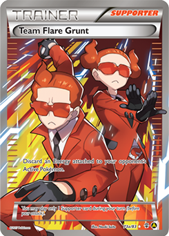 Team Flare Grunt - 73a/83 - Uncommon Alternate Art Promo [Ultra]