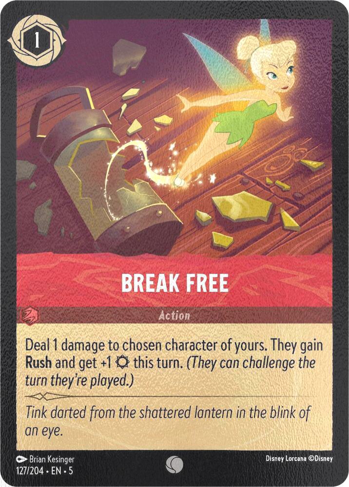 Break Free - 127/204 [Shimmering Skies] [Cold Foil]
