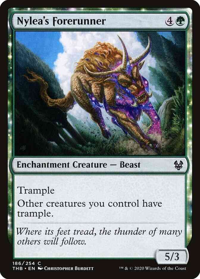 Nylea's Forerunner [186] [Theros Beyond Death] [Non-Foil]