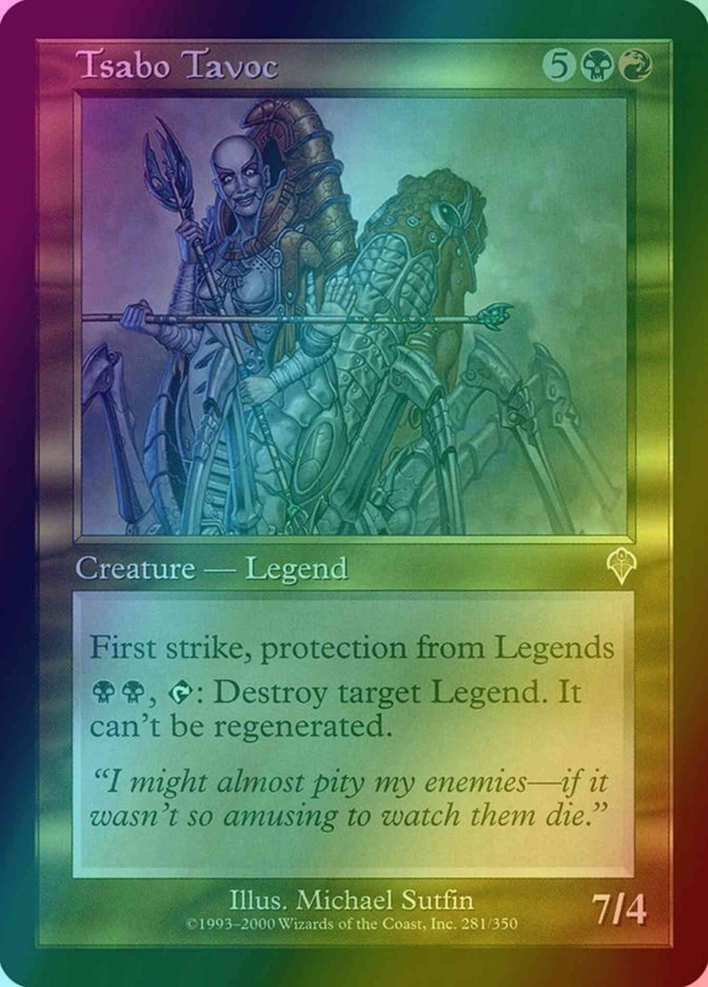 Tsabo Tavoc [281] [Invasion] [Foil]