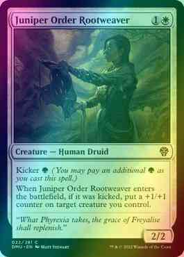 Juniper Order Rootweaver [22] [Dominaria United] [Foil]