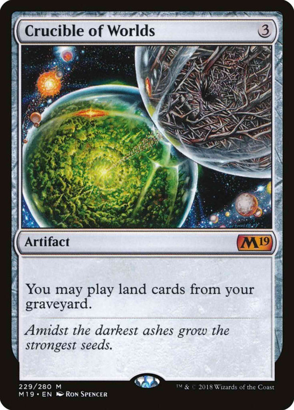 Crucible of Worlds [229] [Core Set 2019] [Non-Foil]