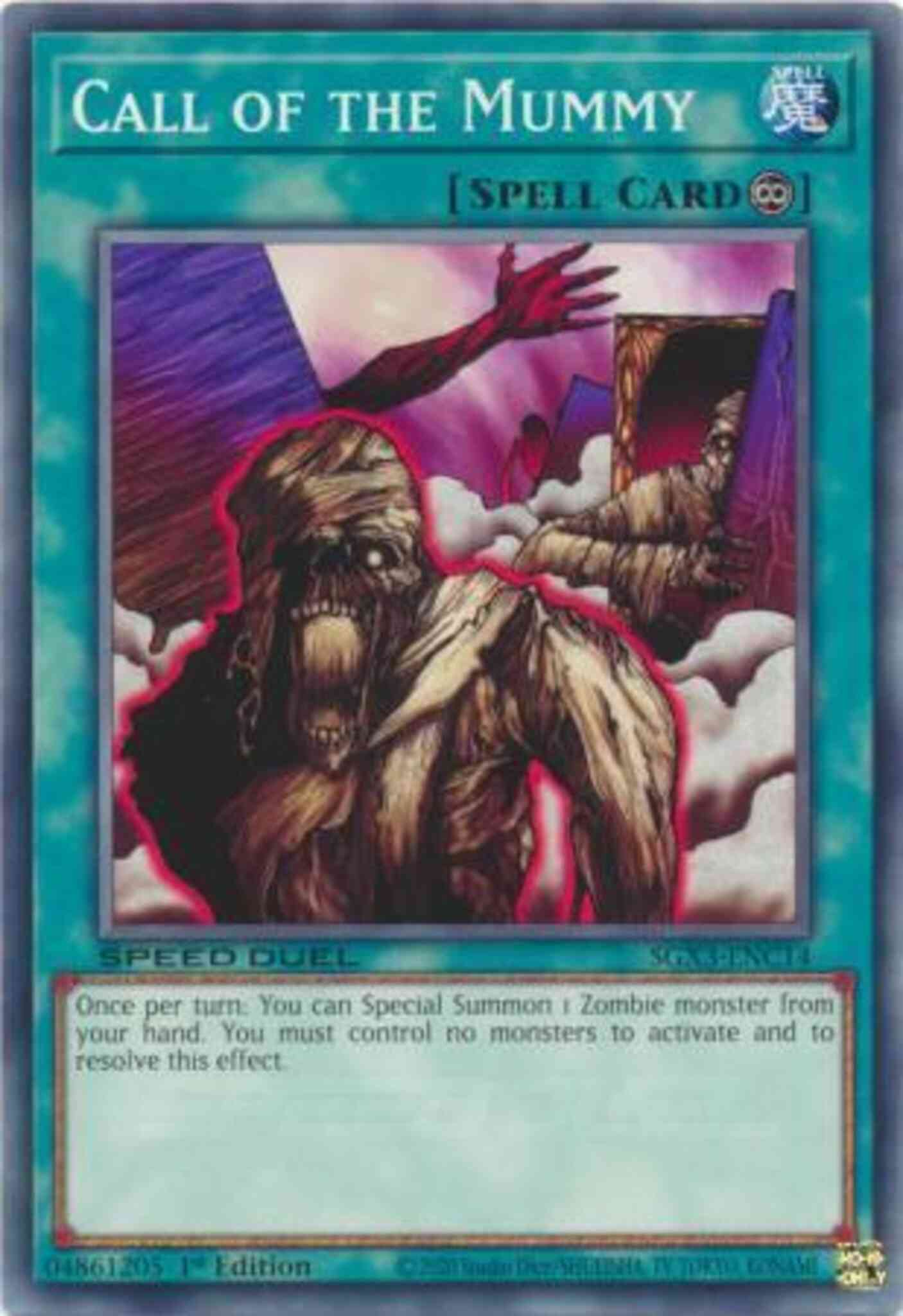 Call of the Mummy - SGX3-ENC14 - Common - 1st Edition