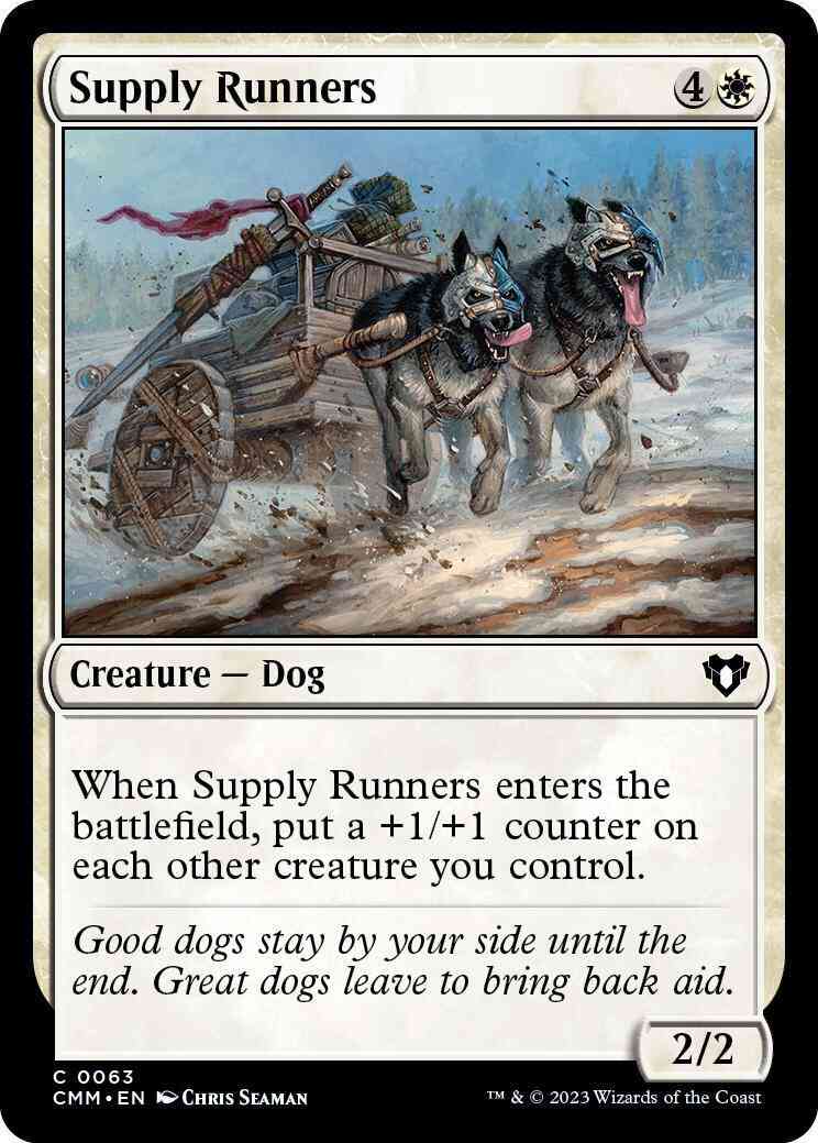 Supply Runners [63] [Commander Masters] [Non-Foil]