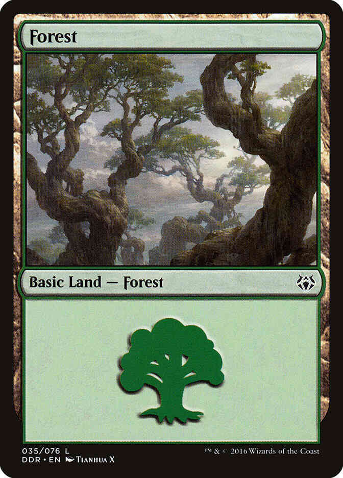 Forest [35] [Duel Decks Nissa vs Ob Nixilis] [Non-Foil]