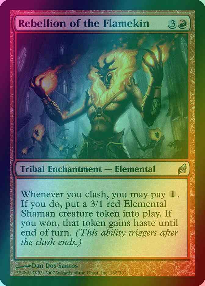 Rebellion of the Flamekin [188] [Lorwyn] [Foil]