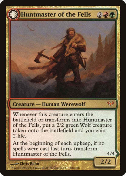 Huntmaster of the Fells // Ravager of the Fells [140] [Dark Ascension] [Non-Foil]