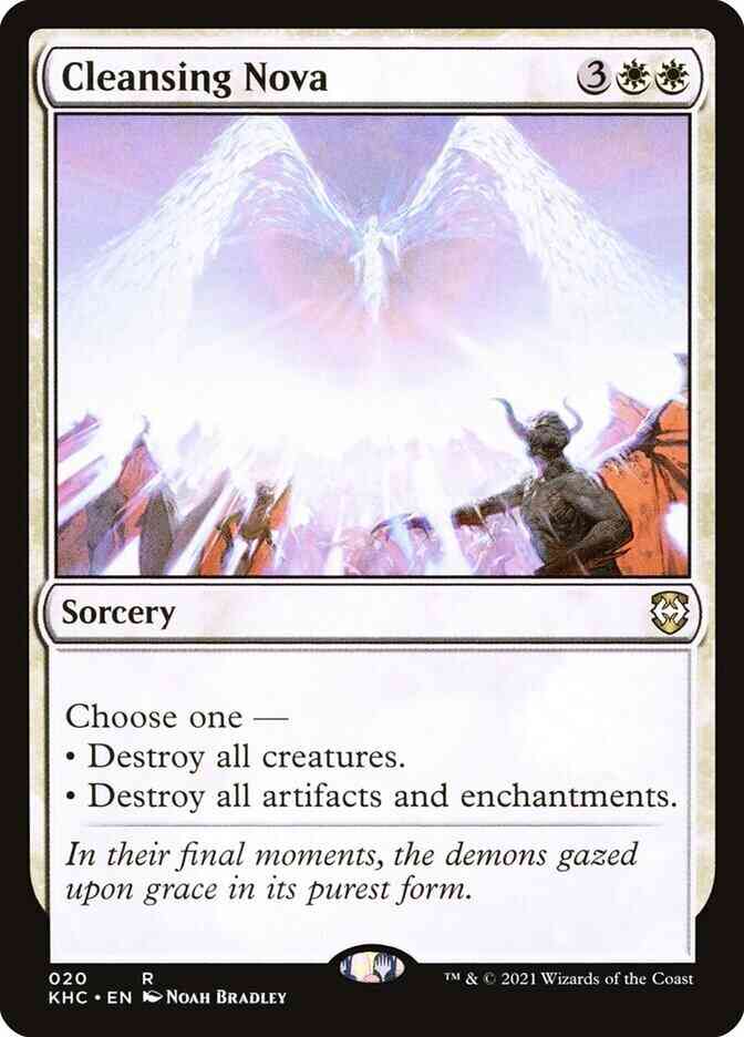 Cleansing Nova [20] [Kaldheim Commander] [Non-Foil]