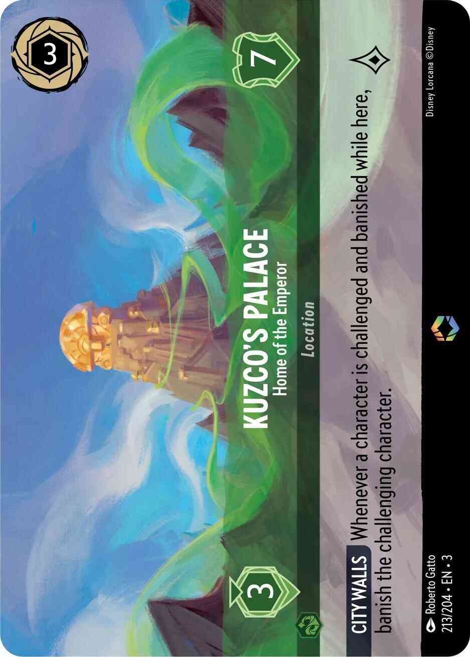 Kuzco's Palace - Home of the Emperor (Enchanted) - 213/204 [Into the Inklands] [Holofoil]