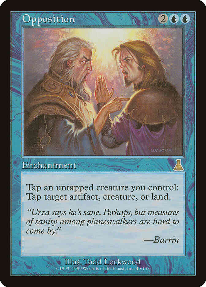 Opposition [40] [Urza's Destiny] [Non-Foil]