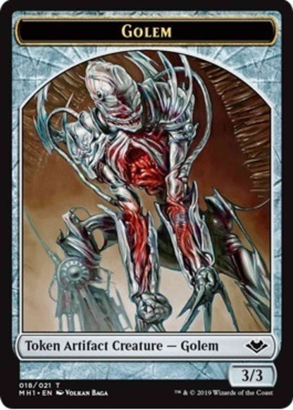 Goblin Token (10) // Golem Token (18) [Modern Horizons Tokens] [Non-Foil]