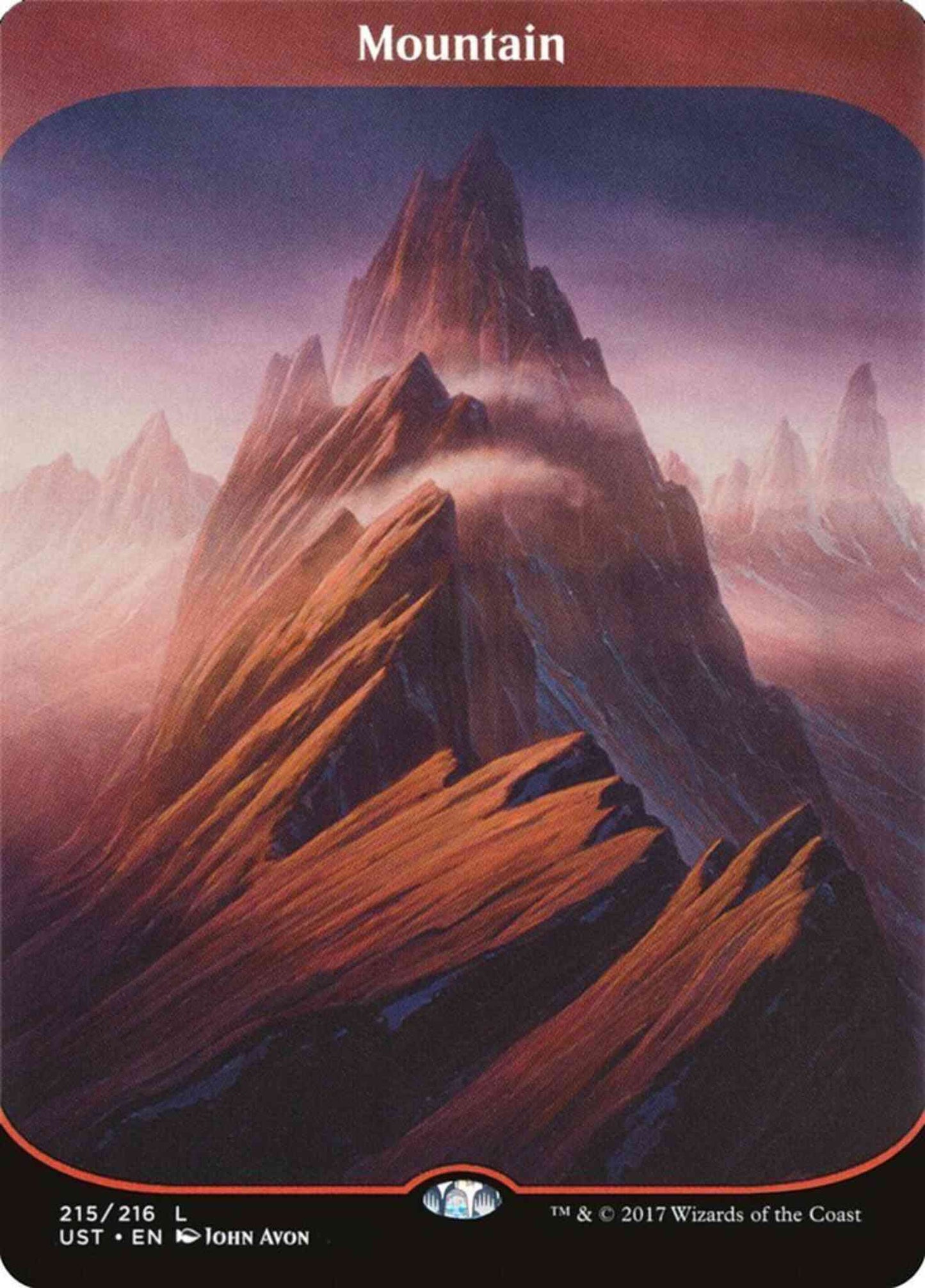 Mountain [215] [Full Art] [Unstable] [Non-Foil]