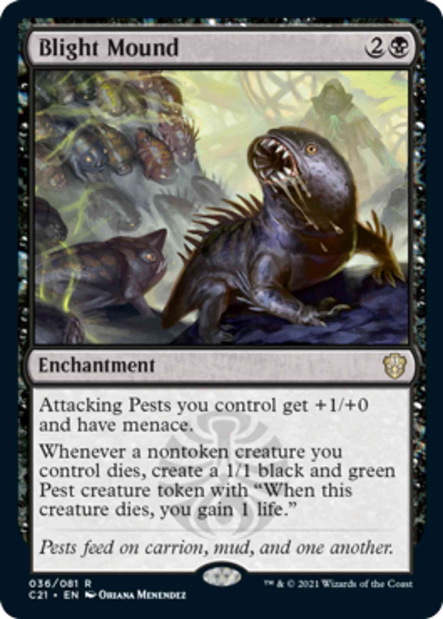 Blight Mound [36] [Commander 2021] [Non-Foil]