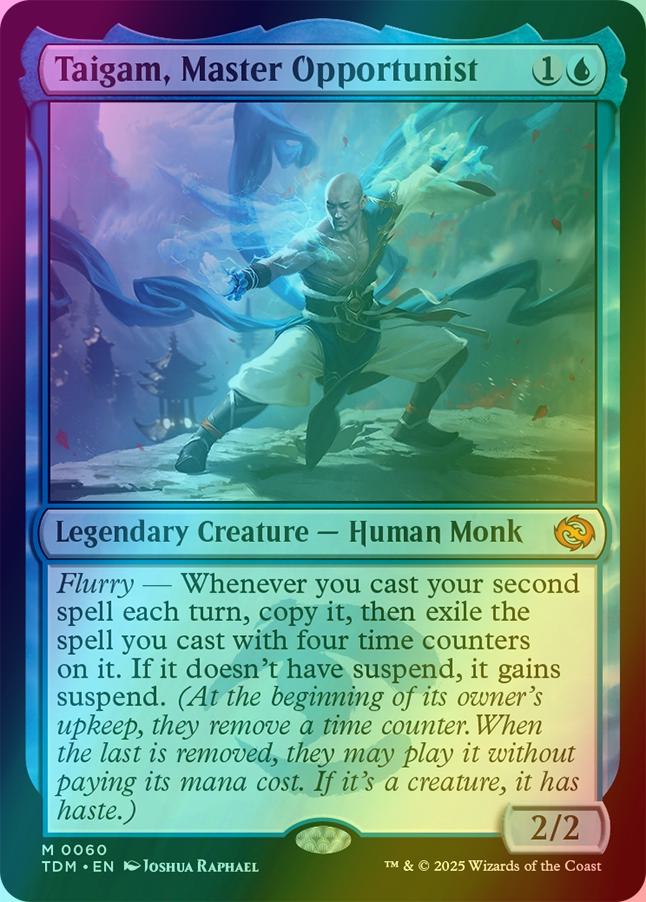 Taigam, Master Opportunist [60] [Tarkir: Dragonstorm] [Foil]