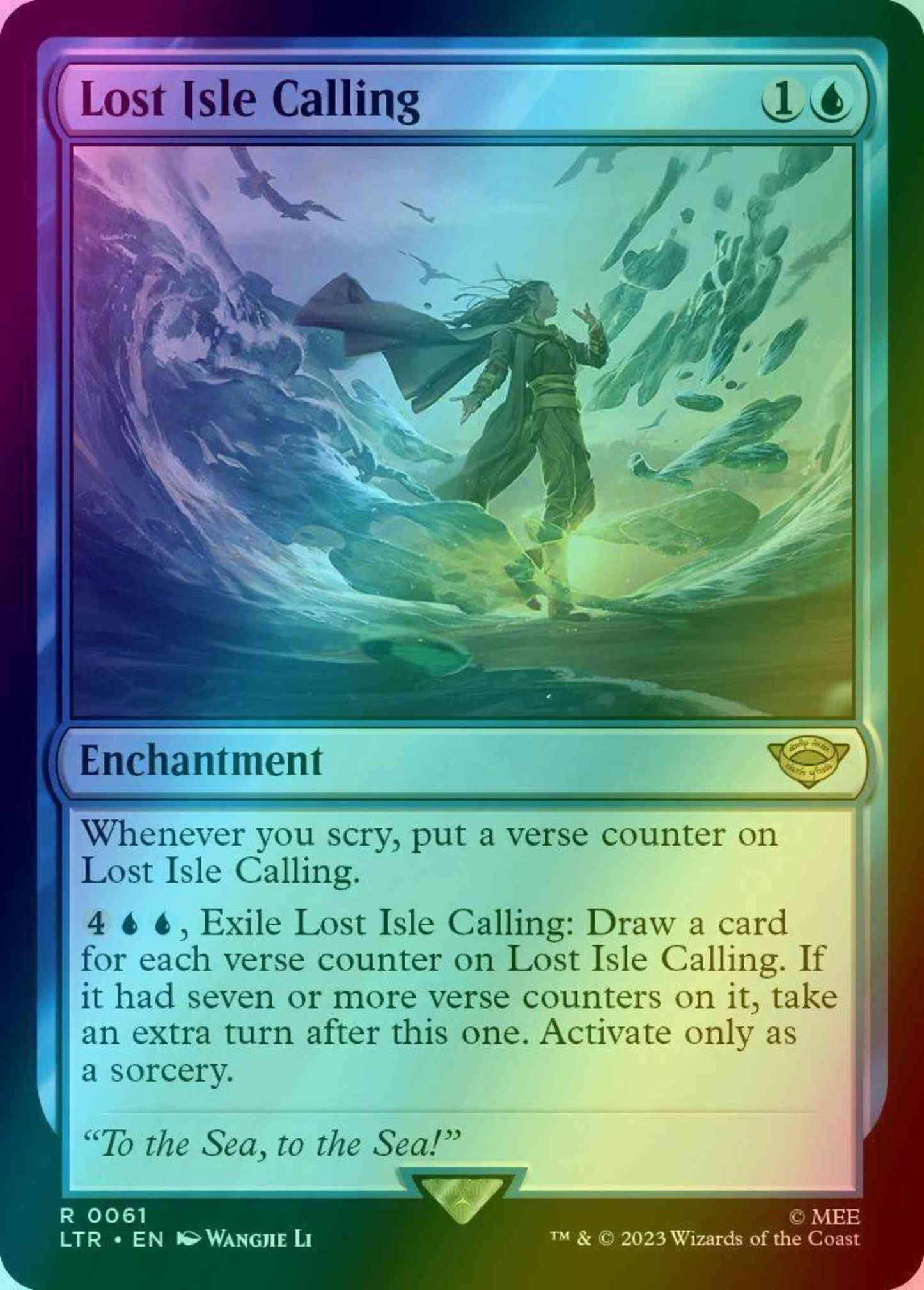 Lost Isle Calling [61] [The Lord of the Rings: Tales of Middle-earth] [Foil]