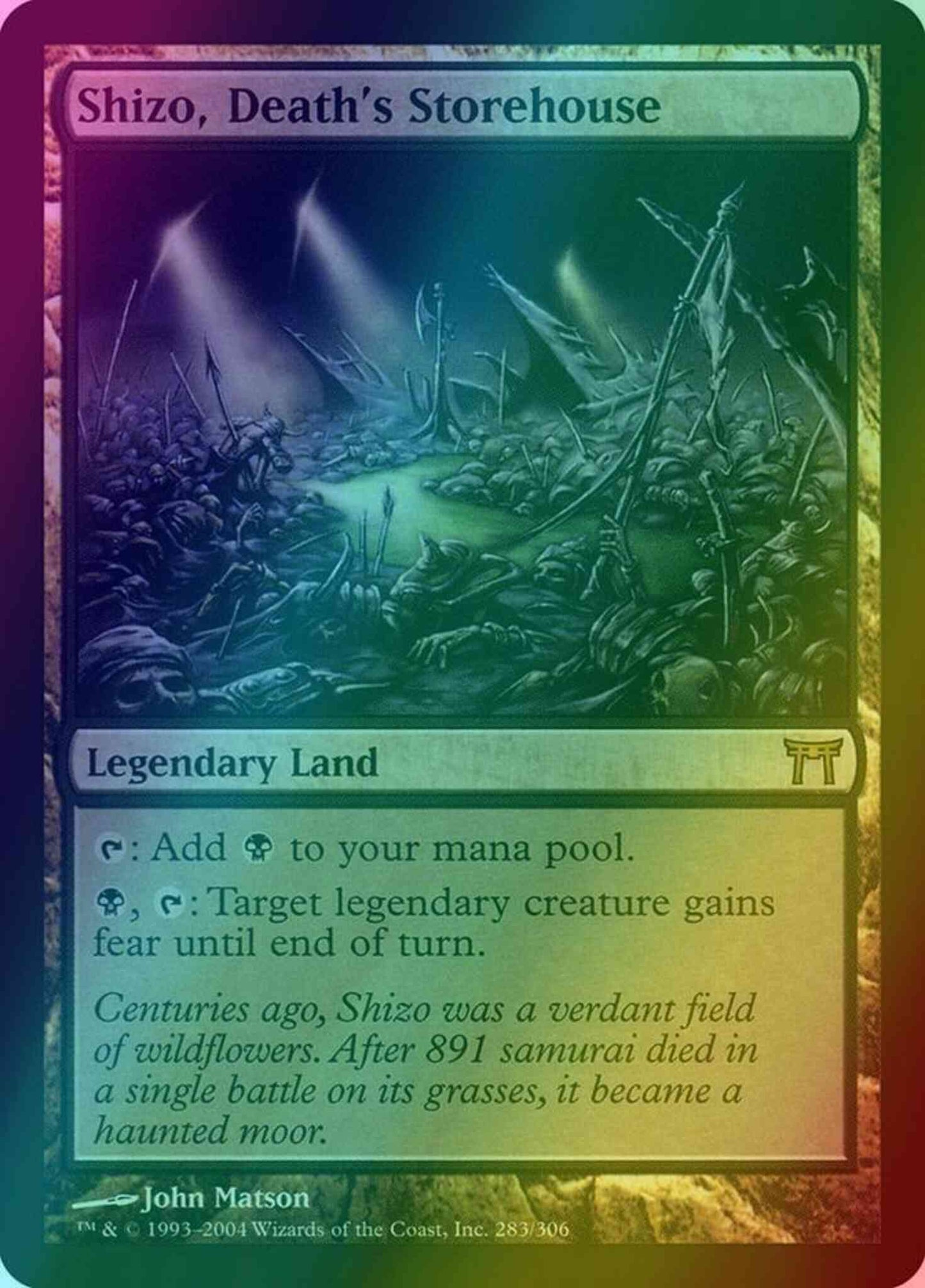 Shizo, Death's Storehouse [283] [Champions of Kamigawa] [Foil]