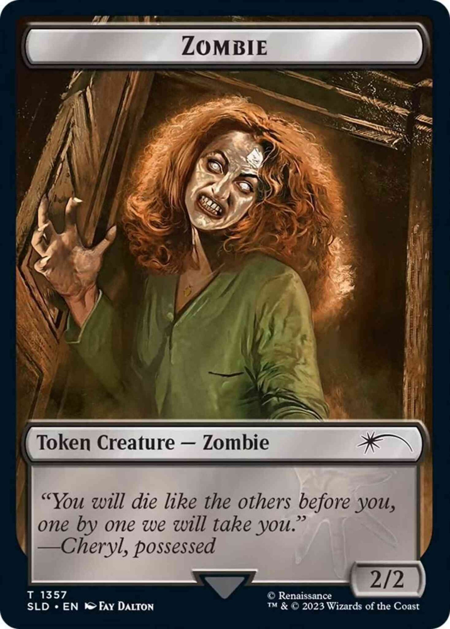 Zombie Token [1357] [Evil Dead] [Secret Lair Drop] [Non-Foil]
