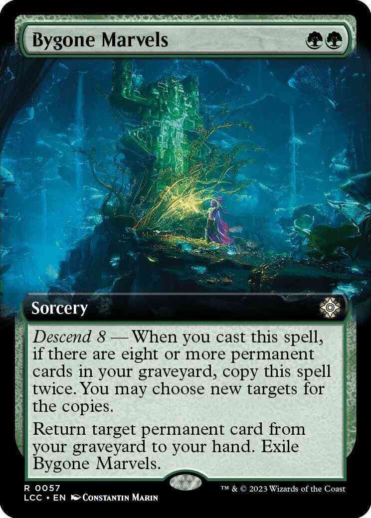 Bygone Marvels [57] [Extended Art] [The Lost Caverns of Ixalan: Commander] [Non-Foil]