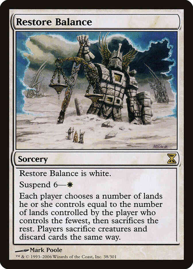 Restore Balance [38] [Time Spiral] [Non-Foil]